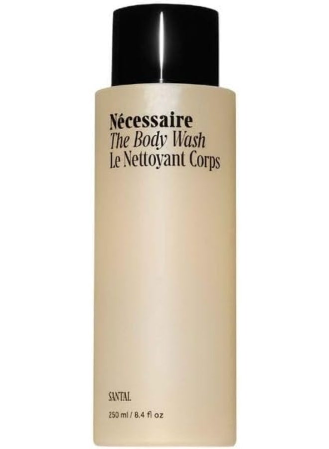Necessaire The Body Wash Santal - Natural Body Wash For Women & Men, Therapeutic Shower Gel With Epsom Salt + Minerals. Gel Cleanse, 8.4 Fl Oz. - Image 1